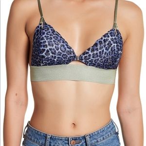 Free People Wild One TrianglePrint Bralette